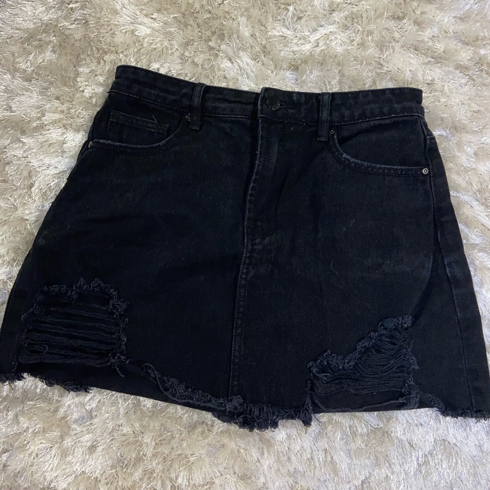 SOLD. Forever 21 Mini Ripped Skirt